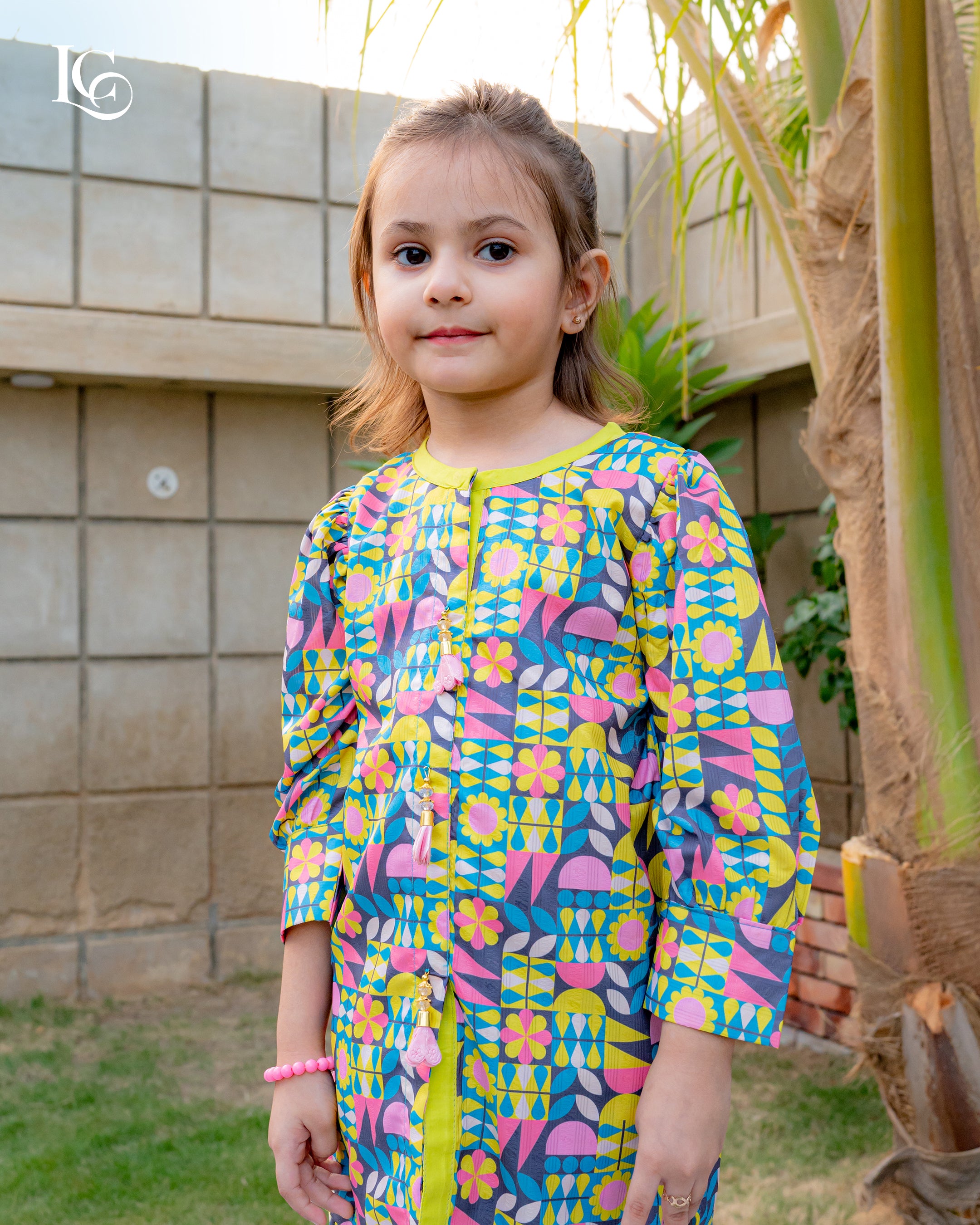 lc 02 print 2pcs lawn