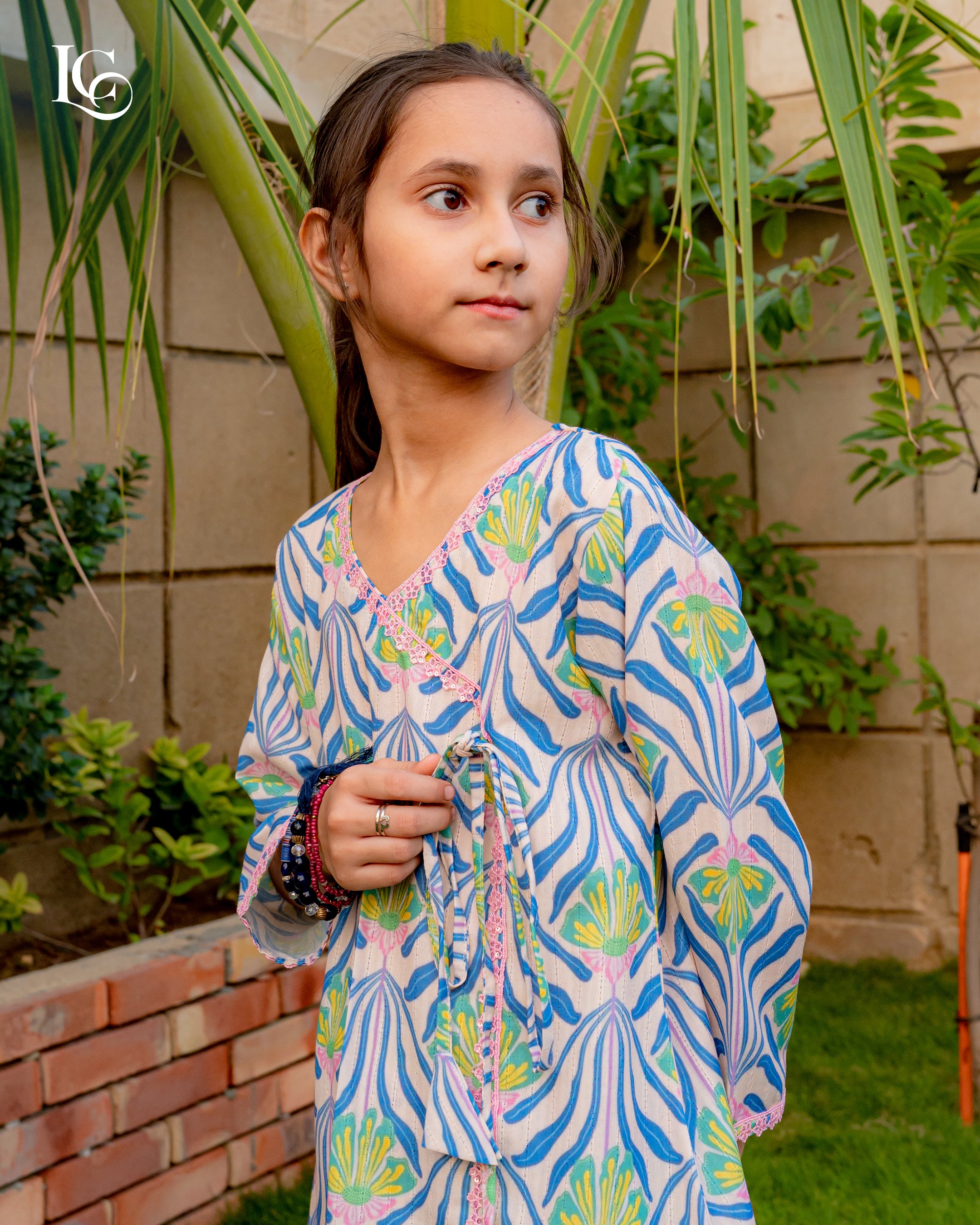 lc 04 print 2pcs lawn